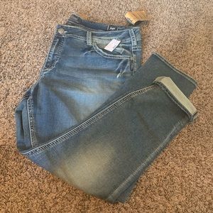 Silver Joga Jeans